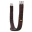 Schockemohle Portland Leather Girth - Espresso/Silver